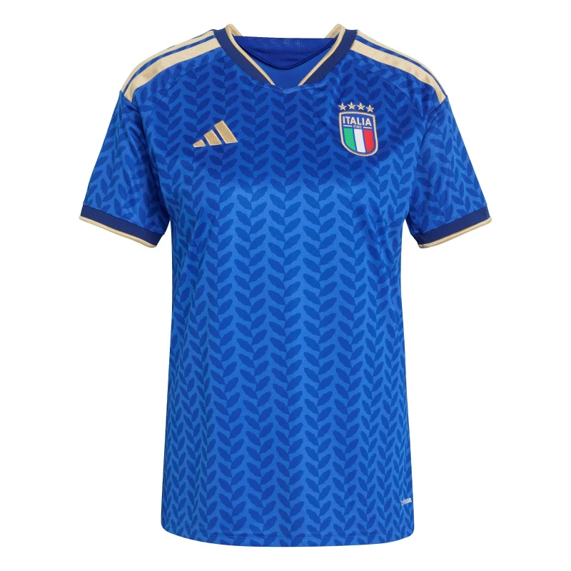 Image of adidas Italy Home Shirt World Cup 2026 Womens Blue/White female 12 (M)