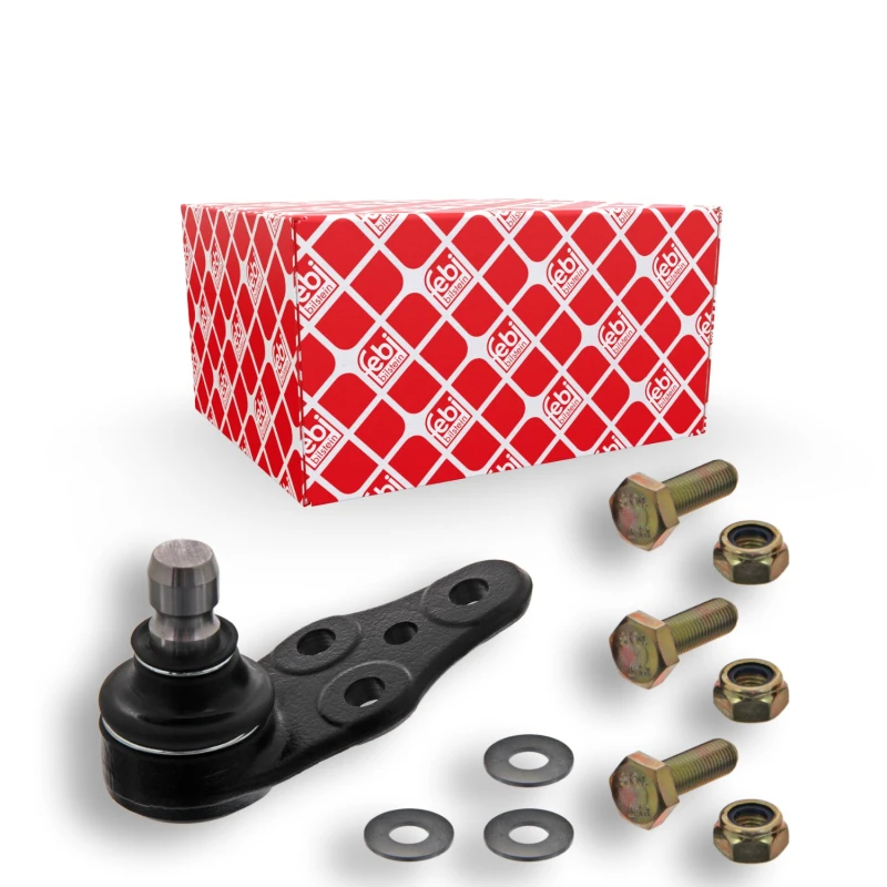 Image of FEBI BILSTEIN 32610 Ball joint OE Turbo NEW, Front Axle Right, with fastening/mounting material Support-/Steering Link (2462)