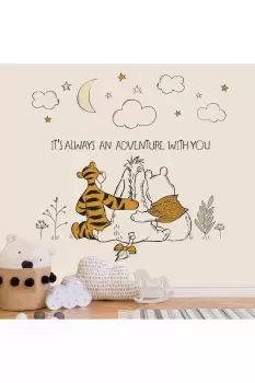 Image of Winnie The Pooh Friends Forever Mural