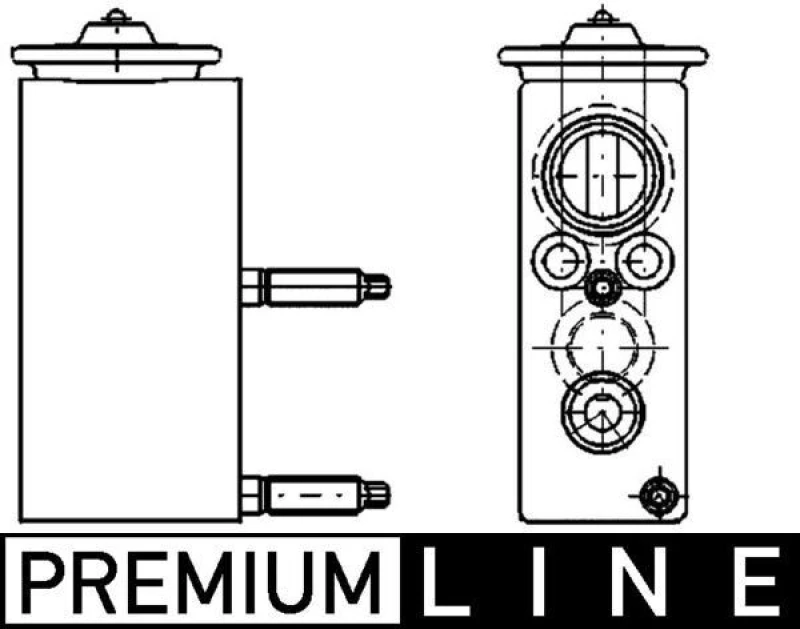 Image of AC expansion valve MAHLE AVE 67 000P