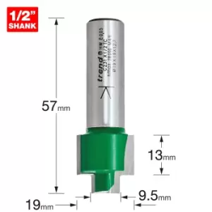 Image of Trend CRAFTPRO Stepped Rebate Router Cutter 9.5mm 13mm 1/2"