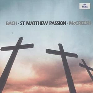 image of St Matthew Passion Mccreesh by Johann Sebastian Bach CD Album