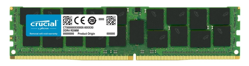 Image of Crucial CT16G4DFD8213 memory module 16GB 1 x 16GB DDR4 288-pin DIMM