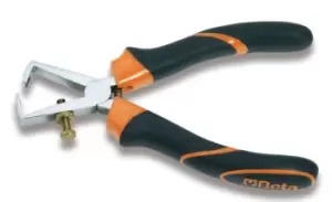 Image of Beta Tools 1142 BM 160mm Wire Stripping Pliers Bi-Material Handle 011420036