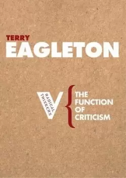 Image of The function of criticism by Terry Eagleton