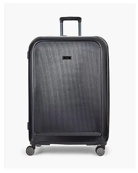 Image of Rock Luggage Austin EA60301 8 Wheel Hardshell Medium Black Suitcase