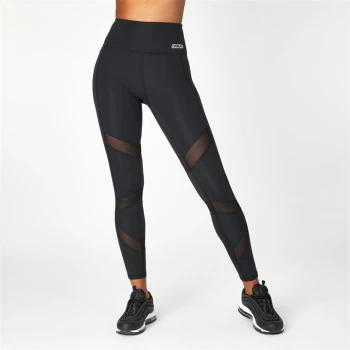 Image of Everlast Contour Leggings - Black Mesh