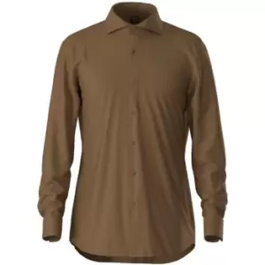 Image of Boss Boss T-Christo Long Sleeve Shirt Mens - Brown