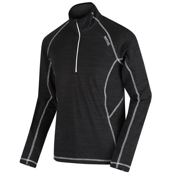 Image of Regatta Yonder Half Zip Fleece - Black S