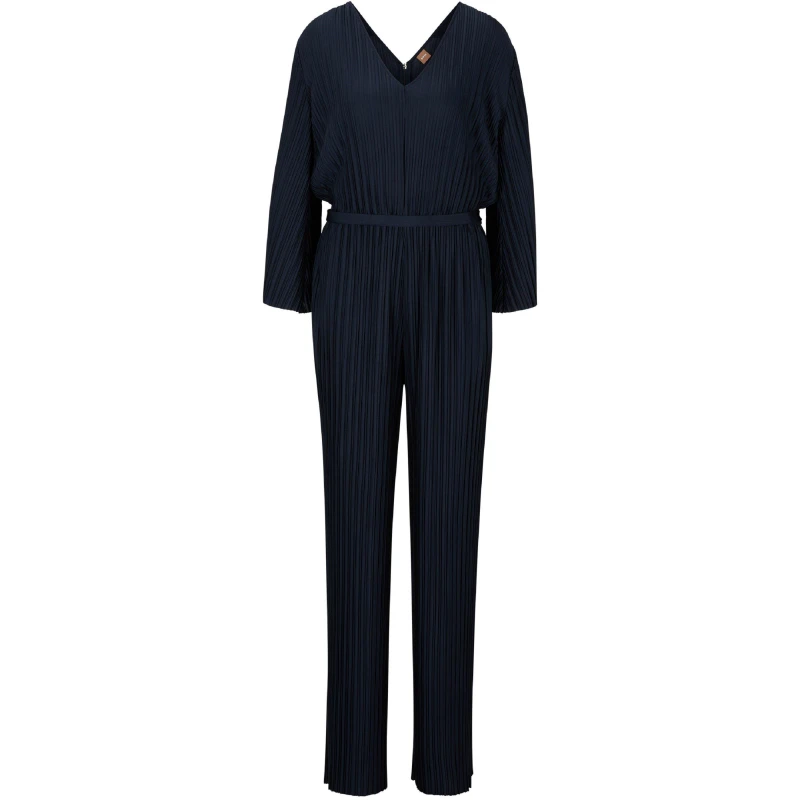 Image of Boss Womens Edacria Jumpsuit Blue female 8 (S)