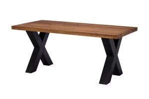Image of Linea Soho 220cm Haverstock Dining Table Brown