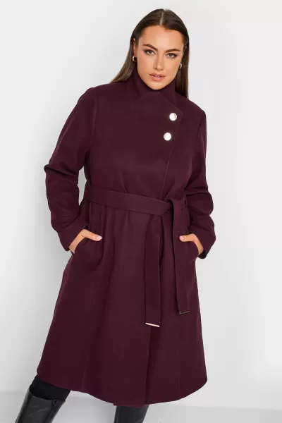 Image of Belted Military Coat