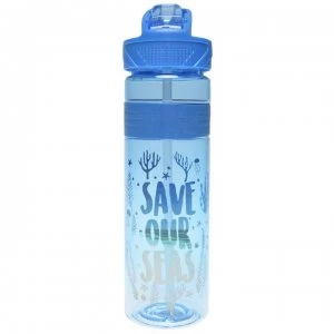 Image of Cool Gear Slogan Water Bottle - Seas.