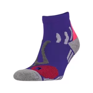 Image of Spiro Unisex Adults Technical Compression Sports Socks (1 Pair) (4/7 UK) (Purple)