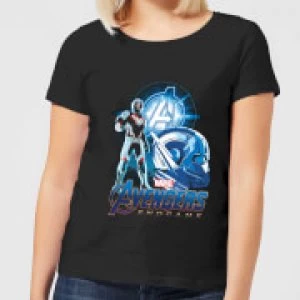 image of Avengers: Endgame Ant Man Suit Womens T-Shirt - Black