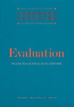 Image of Evaluation by Pauline Rea-Dickins Book