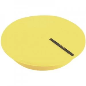 image of Cover hand Yellow Black Suitable for K12 rotary knob Cliff