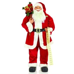 image of Premier Standing Santa with List - 1.8m