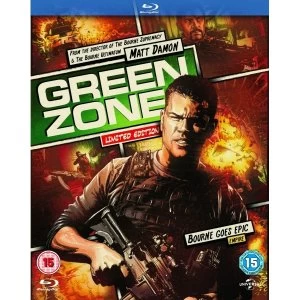 image of Reel Heroes Sleeve Green Zone Bluray