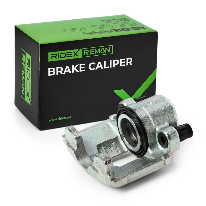 Image of RIDEX REMAN 78B0265R Brake caliper Front Axle Grey Cast Iron, Cast Iron Brake Caliper (78)