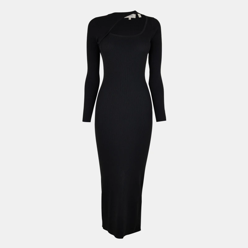 Image of Jack Wills Slash Midi Dress - White White 8