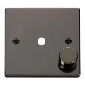 Image of Click Scolmore Deco 1 Gang Dimmer Plate and Knob - VPBN140PL