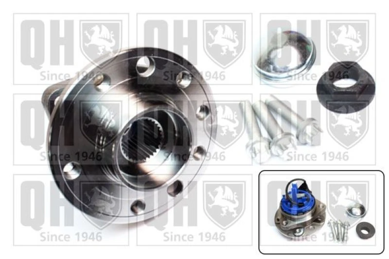 Image of QUINTON HAZELL Wheel bearing kit QUINTON HAZELL QWB1489