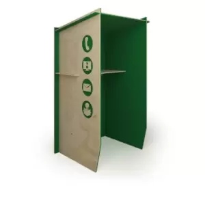 Image of Social Spaces Piano Solo Acoustic Booth - Dark Grey Trim