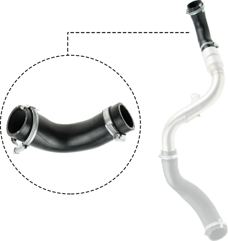 Image of GATES Charger intake hose GATES 09-0661