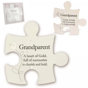 image of Sentiment Jigsaw Wall Art - Grandparent