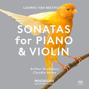 Image of Claudio Arrau - Ludwig Van Beethoven: Sonatas for Piano & Violin CD
