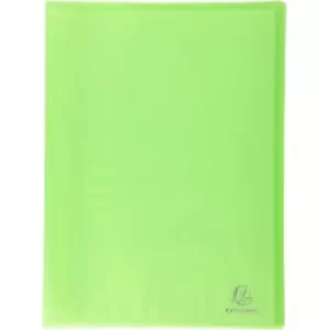 Image of Exacompta Display Book 85363E A4 Green 30 Pockets Pack of 12