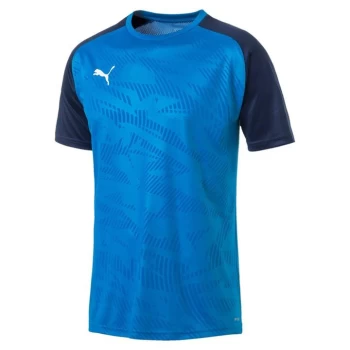 Puma Graphic T Shirt Mens - Blue