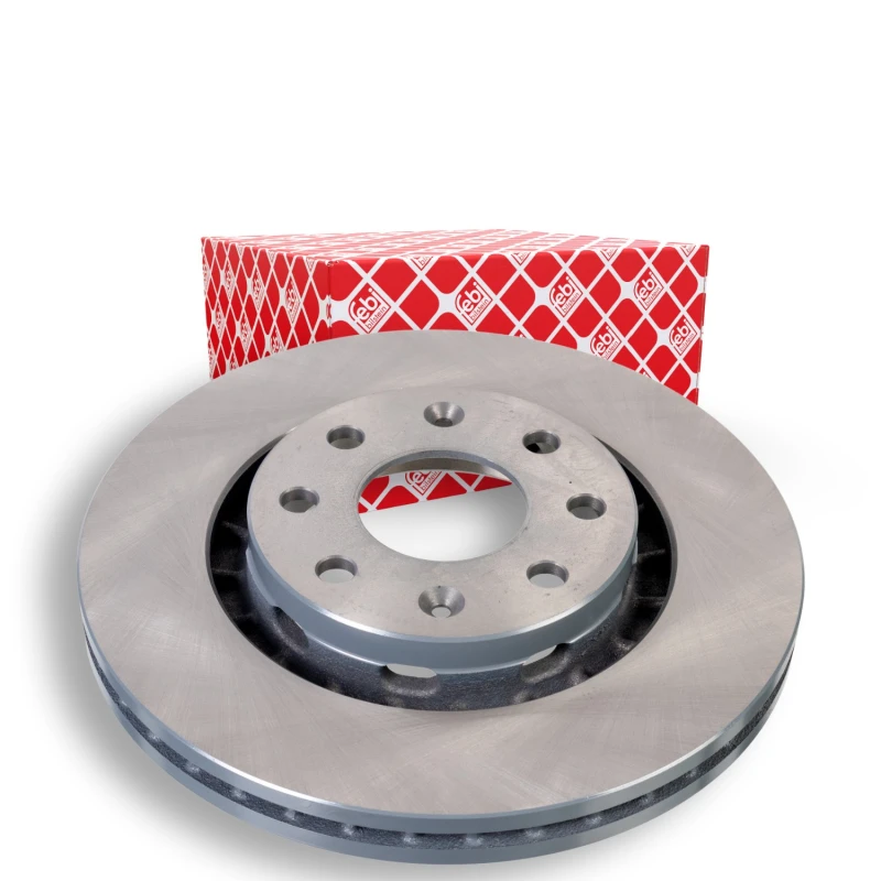 Image of FEBI BILSTEIN 171424 Brake disc Front Axle, internally vented, Coated Brake Disc (82)