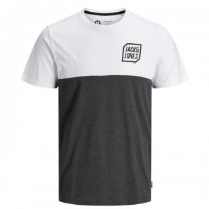 Image of Jack and Jones Core T Shirt - White/DGM