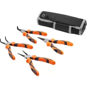 Image of Vevor - Snap Ring Pliers Set Circlip Pliers Kit 4 Piece Internal and External
