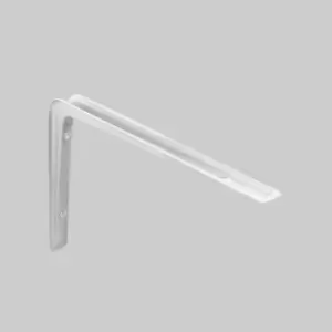 image of RBUK Hardware Steel Cantilever Shelf Bracket - 170 x 120mm - White - 20 Pack