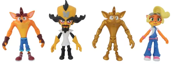 Image of Crash Bandicoot 11Cm Action Figures 4Pack