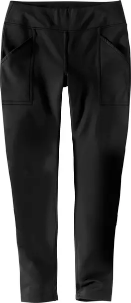 Image of Carhartt Force Cold Weather Ladies Leggings, black, Size XS for Women