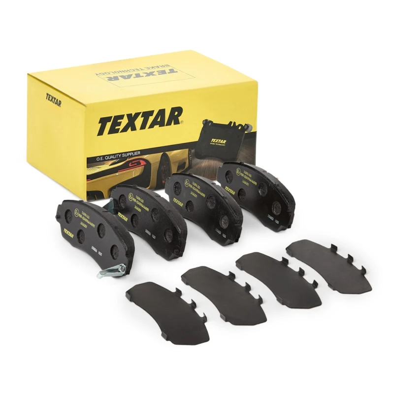 Image of TEXTAR 2434201 Brake pad set with acoustic wear warning Brake Pad Set,disc brake (402)