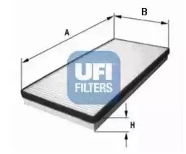 image of UFI 53.065.00 Interior Air Cabin/ Pollen Filter