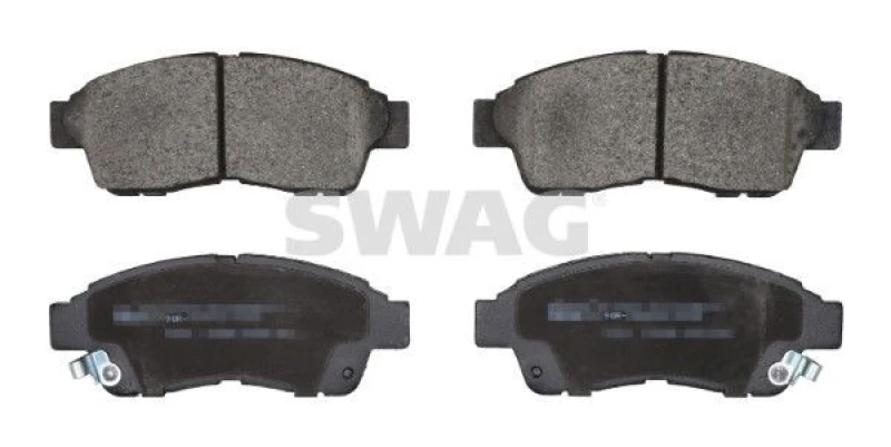 Image of Brake pad set SWAG 81 91 6616