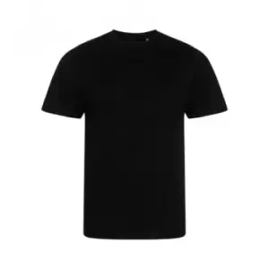 image of Ecologie Mens Organic Cascades T-Shirt (L) (Jet Black)