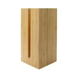 image of Bamboo Toilet Roll Holder| M&amp;W