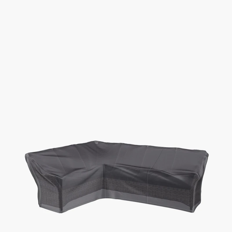 Image of Ruma AeroCover Right L-Shape Sofa Garden Furniture Polyester Cover W270xD210xH90cm in Dark Grey Size: 1 Pack Dark Grey Unisex 1 Pack