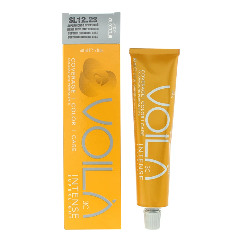 Image of Intercosmo Voila 3c Intense Superlight Sl12.23 Beige Irise Superblonde Hair Colo