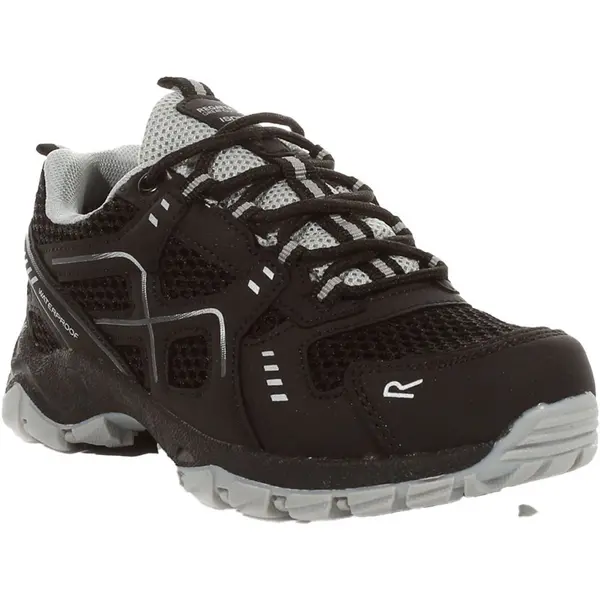 image of Regatta Boys Vendeavour Waterproof Lace Up Walking Shoes UK Size 6 (EU 39)