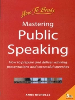 Image of Mastering Public Speaking by Anne Nicholls Paperback