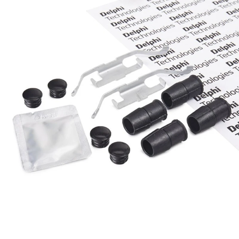 Image of DELPHI Brake pad fitting kit DELPHI LX0683