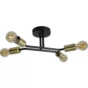 Image of Minisun - 4 Way Semi Flush Ceiling Light
